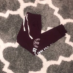 Victoria Secret pink jogger sweats!